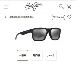 Maui Jim Black Sunglasses